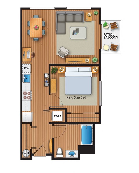 a floor plan of the residence
